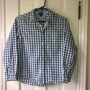 🔴 Boys Tommy Hilfiger Plaid Button Shirt